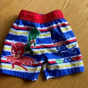 PJ mask swimming trunks . Size 3t